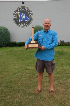 Greg Gorny with the Commodore Perry Award